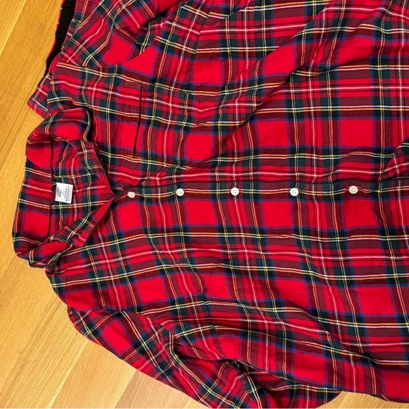 Lands' End Red Plaid Women's Pajama Set Plus size XXL - Picture 4 of 7